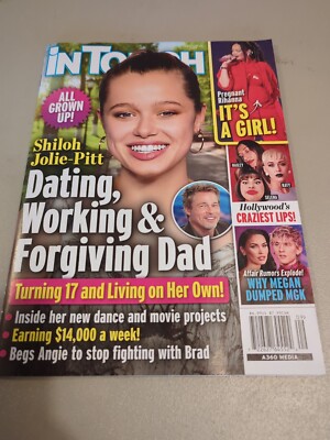 IN TOUCH  Feb 27 2023 Shiloh Jolie-Pitt Rihanna Megan Fox Princess Diana RP