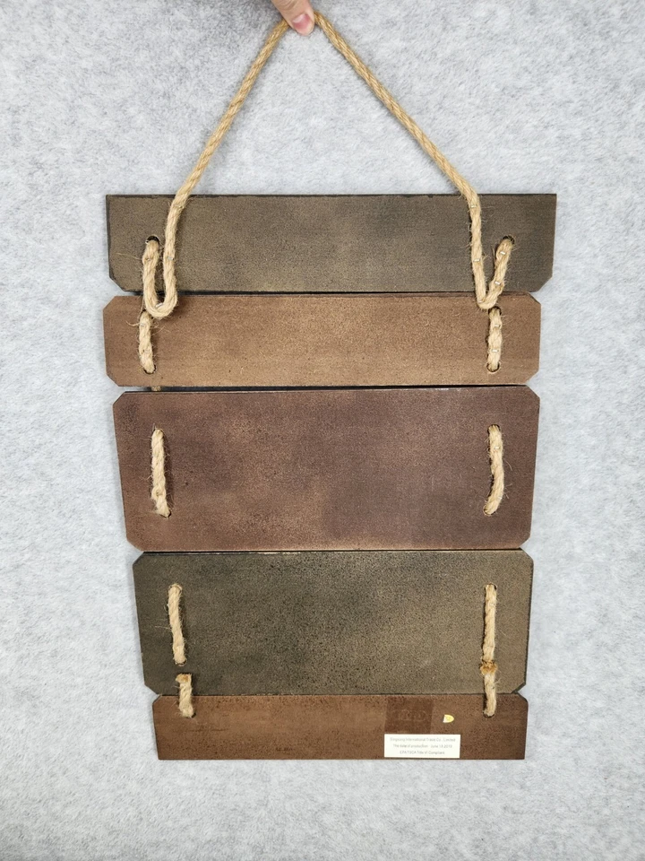 Bless The Food Before Us Sign Farmhouse Kitchen Wall Decor Rustic Dining - Image 4 of 4