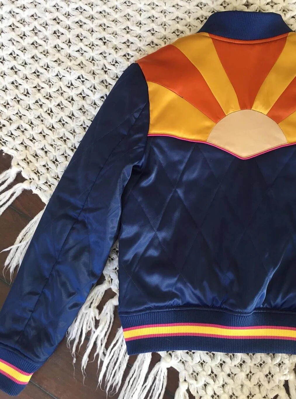 rising sun bomber jacket