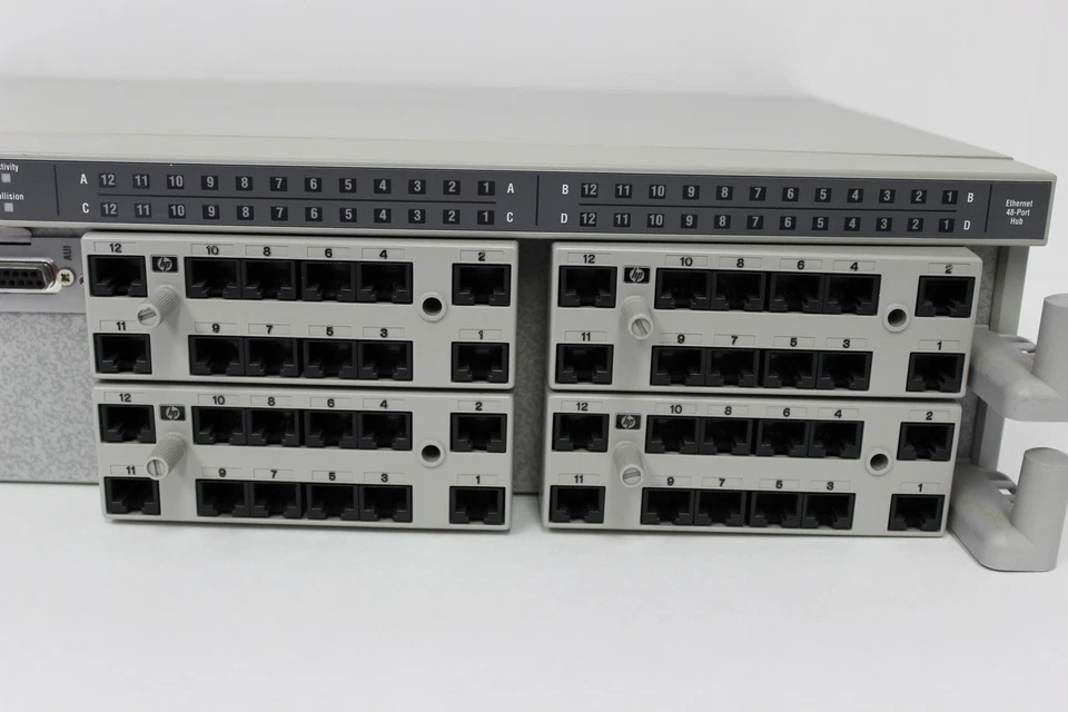 HP J2602A ADVANCESTACK ETHERNET 48 PORT HUB WITH WARRANTY - Image 3 of 4