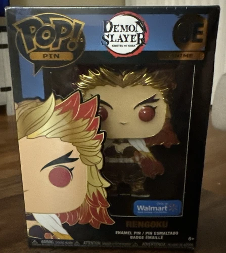 Funko Pop Pin Demon Slayer Rengoku Exclusive SE Anime Enamel Pin