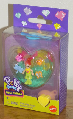Polly Pocket Tiny Games - Lilac Tank - Just Add Water BRAND NEW