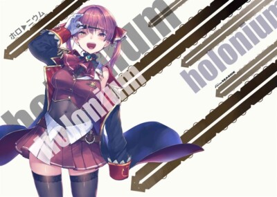'' Holonium '' Hololive Houshou Marin etc. Art Book Akasa Ai Doujinshi Used