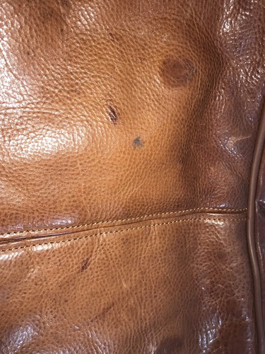 Vintage Wilson Leather Distressed Brown Messenger Bag Briefcase Unisex Mens - Picture 9 of 10