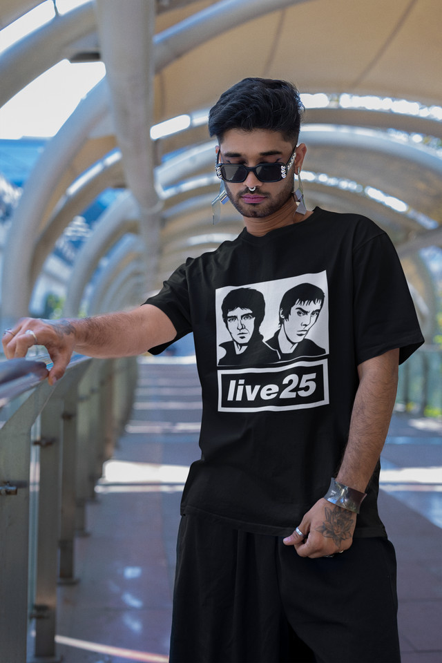 T-SHIRT OASIS - REUNION TOUR LIVE 25 - Unisex & Lady Fit - LIAM - Foto 3