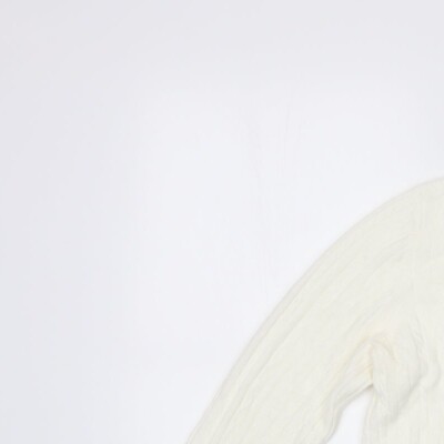 TU Girls Ivory Basic T-Shirt Size 2-3 Years