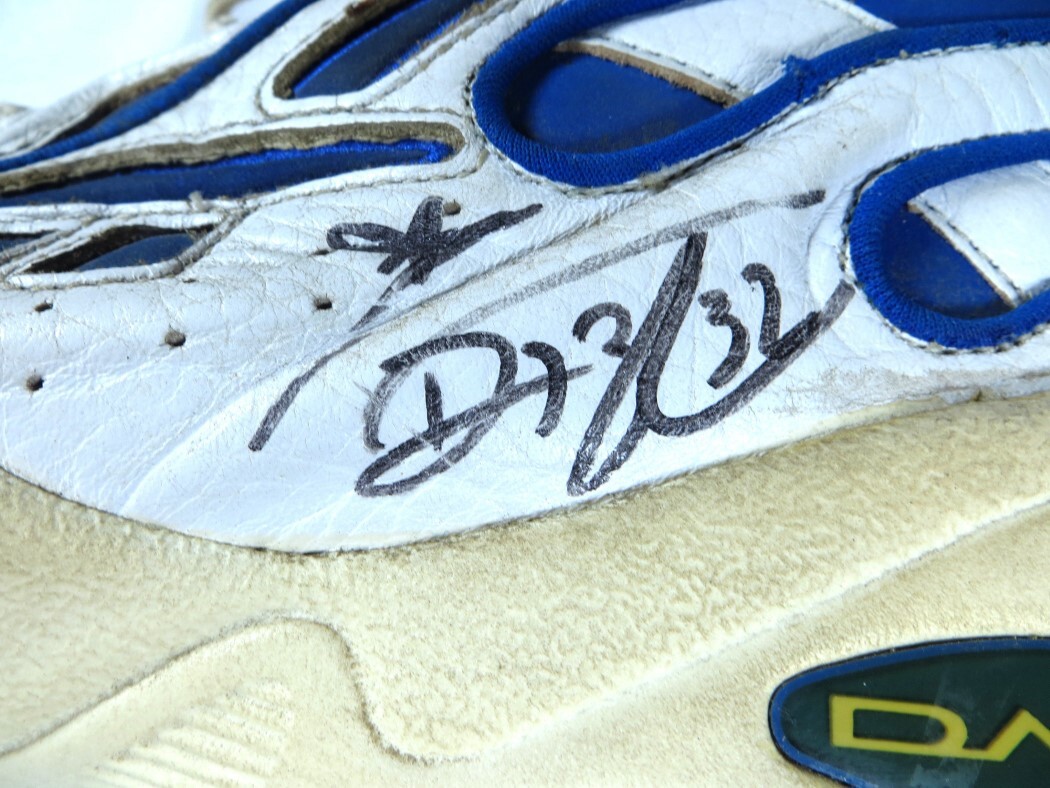 サイン入り ニュージャージー Ricky Watters Signed Autographed Game Used Shoe Seahawks PSA