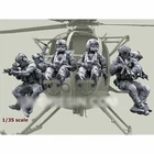 1/35 Resin US Helicopter Crew NO PLANE NO GUIDE 6 figures Unassembled Unpainted