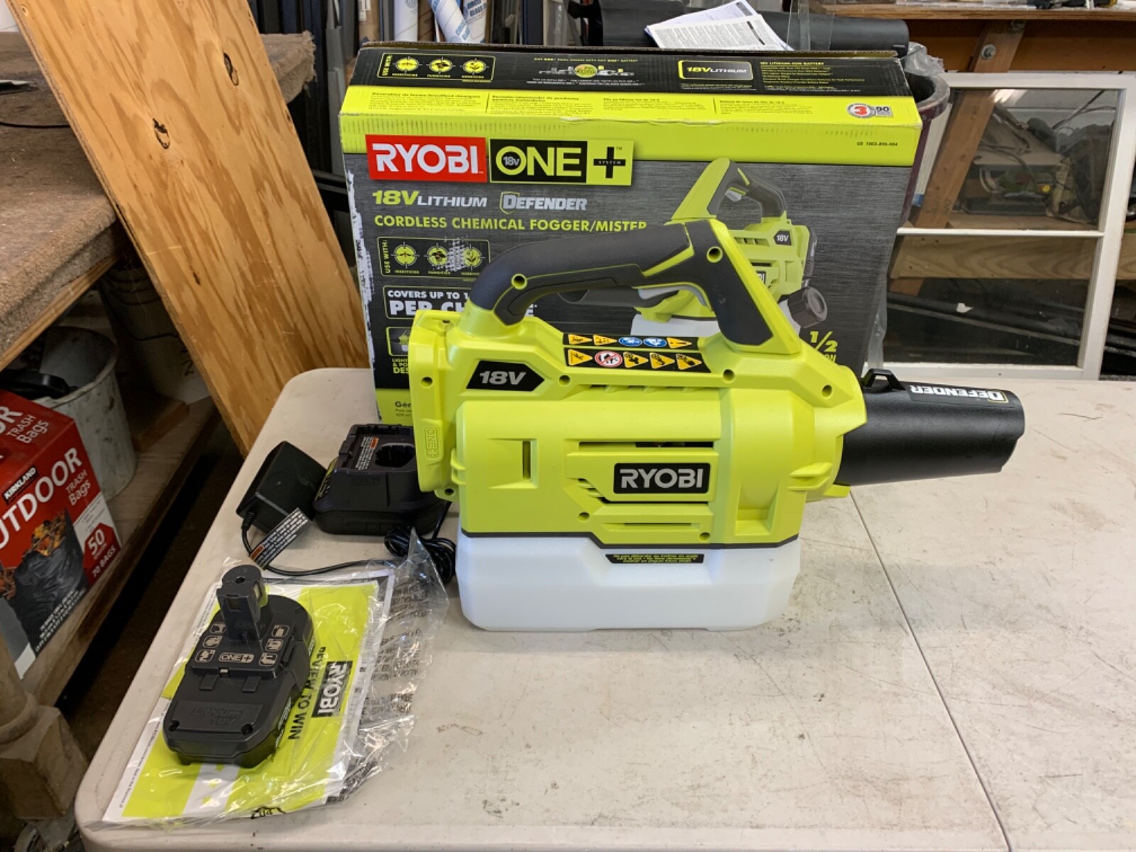 Ryobi One+ 18 Volt Cordless Chemical 
