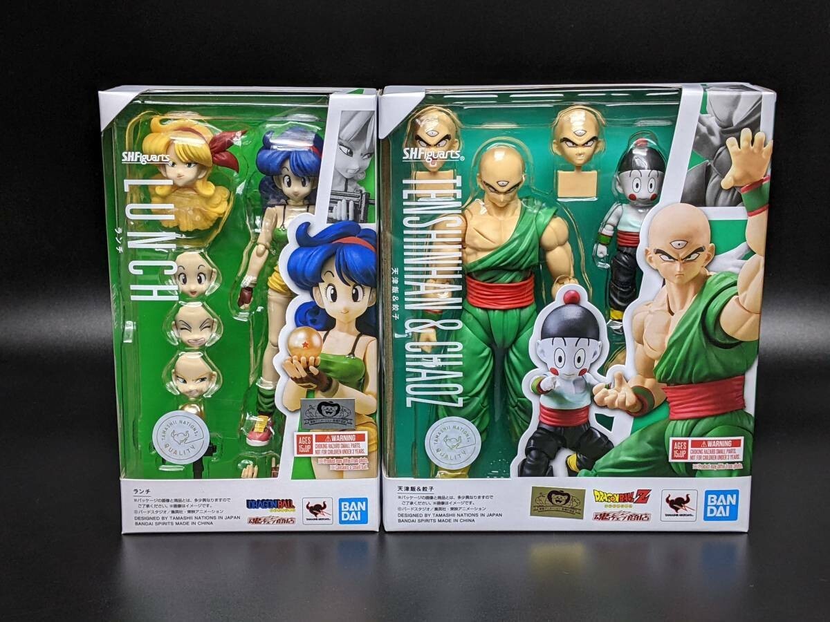 Bandai S.H.Figuarts Dragon Ball LUNCH Tenshinhan Chaozu Action