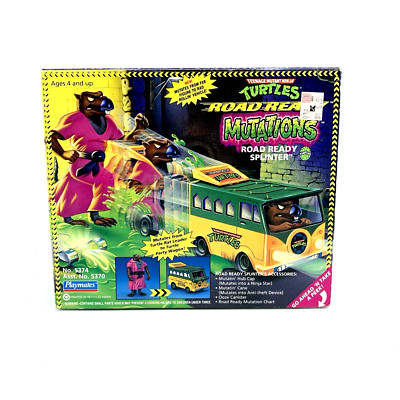Road Ready Splinter Mutations Teenage Mutant Ninja Turtle TMNT NOS 1993