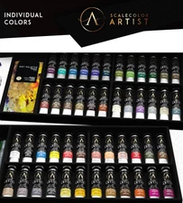 Scale75 SCALE COLOR ARTIST Tube Acrylic Paint 20ML Model Paint 40K Sigmar Heresy