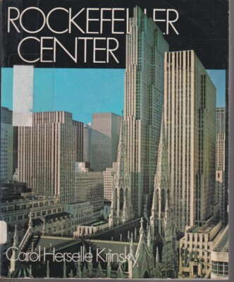 Rockefeller Center By Krinsky, Carol Herselle