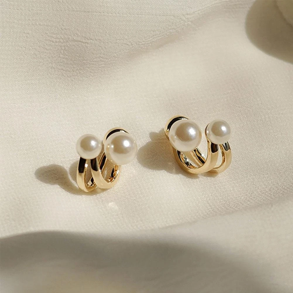 Classic pearl deals drop earrings