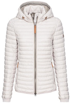 Camel - Leichte Steppjacke aus recyceltem Polyamid - pearl