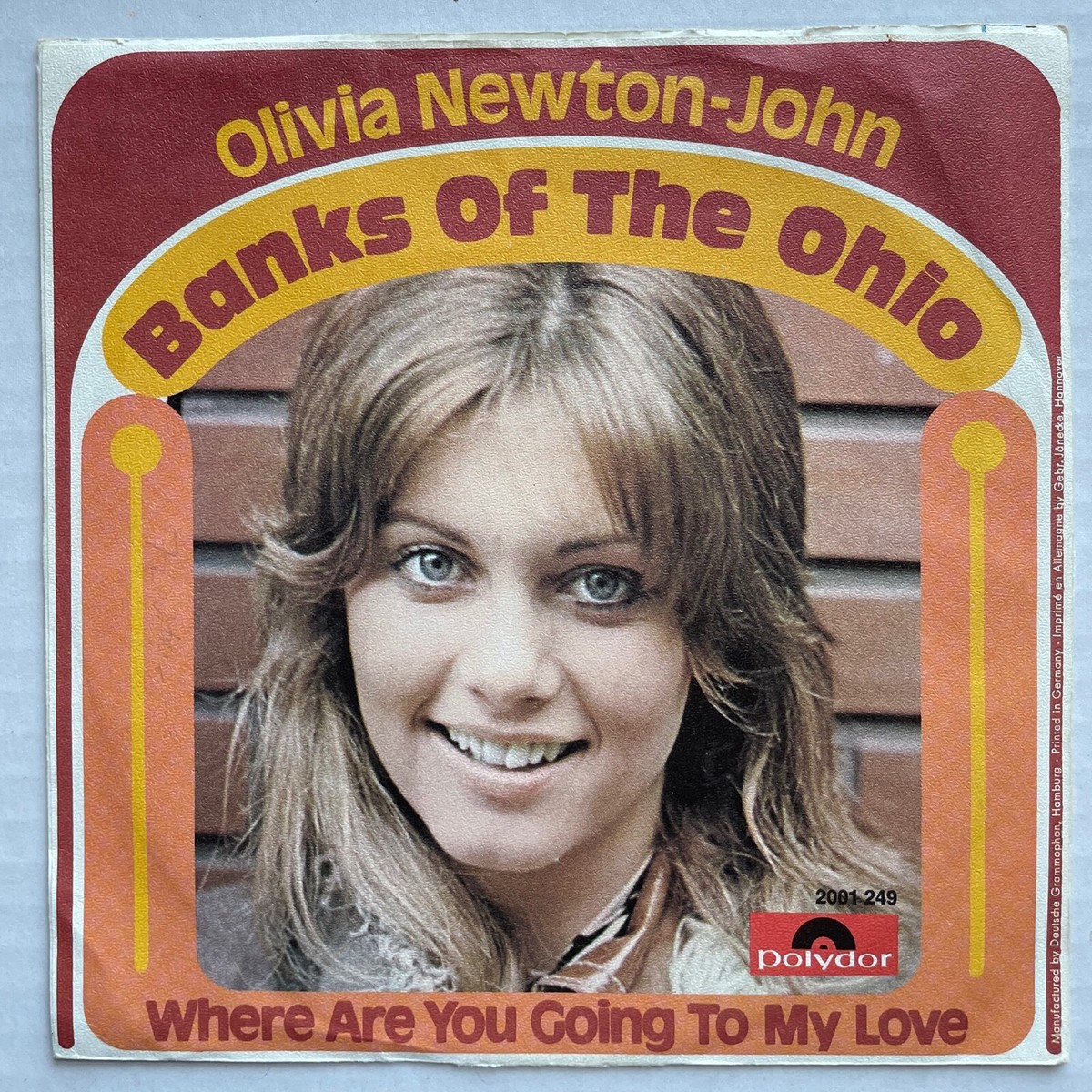 超希少●Olivia Newton-John バンクス・オブ・オハイオ ドイツ語 OLIVIA NEWTON-JOHN Banks Of The Ohio 1971 GERMAN 7