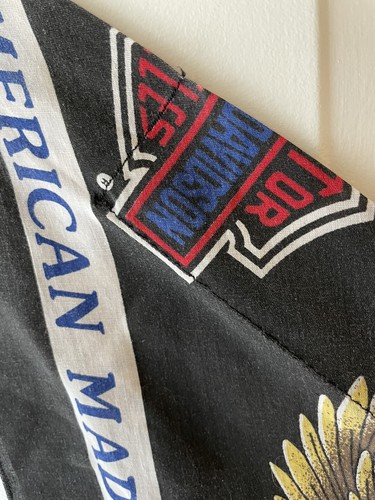 Harley Davidson Licensed to Ride Bandana Sweat Band Modified Have A Hank USA - Picture 12 of 24