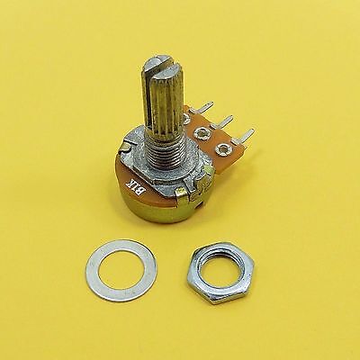 20mm Shaft Dual Linear Tone Mixer Stereo Potentiometer With Volume Control Knob