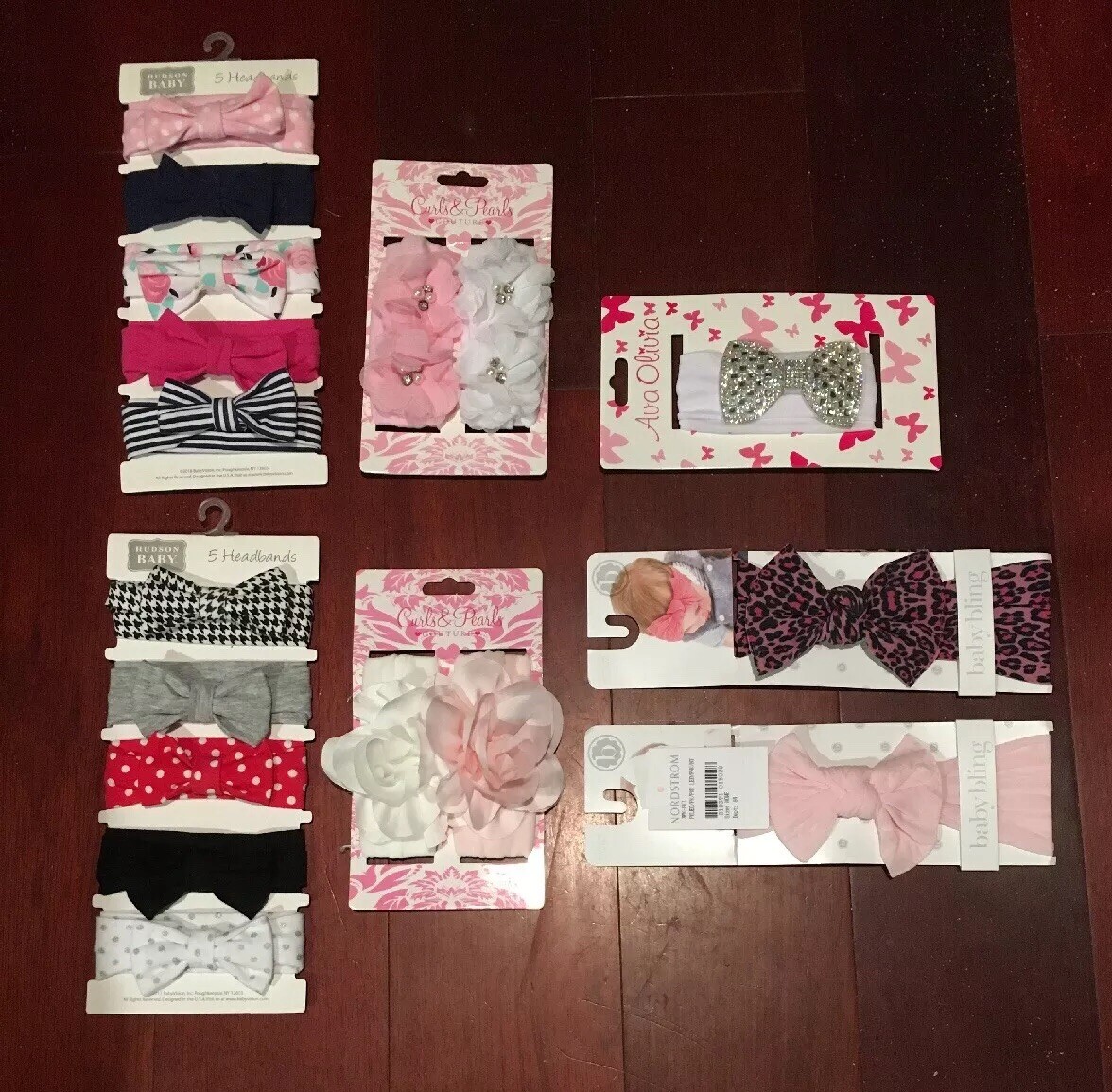 BABY BLING or Curls Pearls or Ava Olivia or Hudson Baby, various