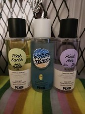 Victorias Secret PINK Body Mist Lot: Pink Air, Water Earth