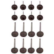 16x Engine Intake Exhaust Valves for VW Polo GTI AUDI A3 A4 Q5 Seat 1.8 2.0 TFSI