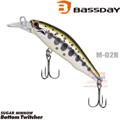 Leurre Bassday Sugar Minnow Drift Twitcher 85S - 11g - FL-315 - Truite