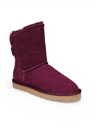 Style & Co Teenyy Women's Cold Weather Booties Burgundy Size 8M 80