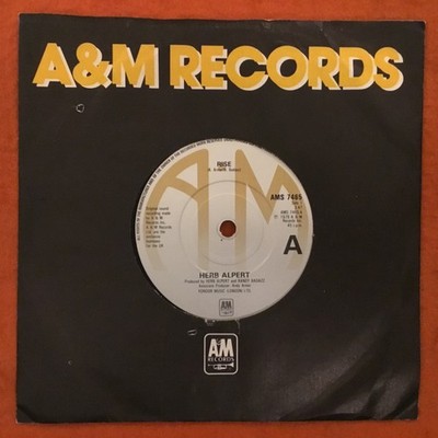 Herb Alpert - Rise- Angelina - A&M Records - 7  1979