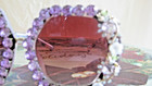 Women’s unbranded Purple blinged out flower and bee themed sunglasses — photo 2