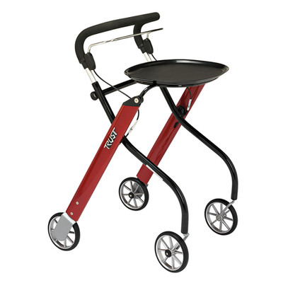 Trust Care Indoor Rollator Let's Go Wohnraum Rollator Wendig und Platzsparend
