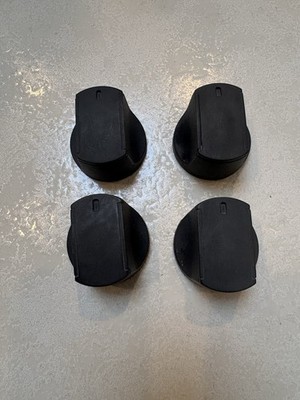 Char-Broil Classic Black Burner Gas Grill Knob Replacement  Lot Of 4 80012090