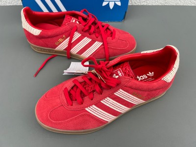adidas Damen Schuhe Originals Women's Gazelle Indoor JI2756 Rot Sneaker EU39 1/3