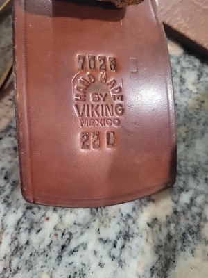 Viking Mexico .22 Cal Cowboy Leather gun holster belt handmade 38