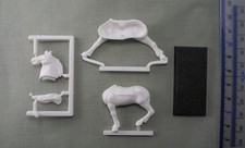 Rogue Trader ROUGH RIDER HORSE White Plastic Imperial Guard Army 40K 1980s T1aA