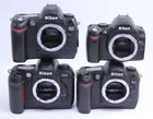 Nikon D100 D70 D70s D40 Dslr Digital Camera Bodies lot All Work Free US Shipping