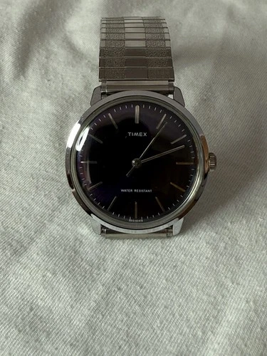 Vintage 1978 Timex Marlin Men's Mechanical Wristwatch Serviced Please Read