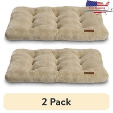 Large Dog Bed Plush Tufted Washable Eco-Friendly Comfort Indoor Support New