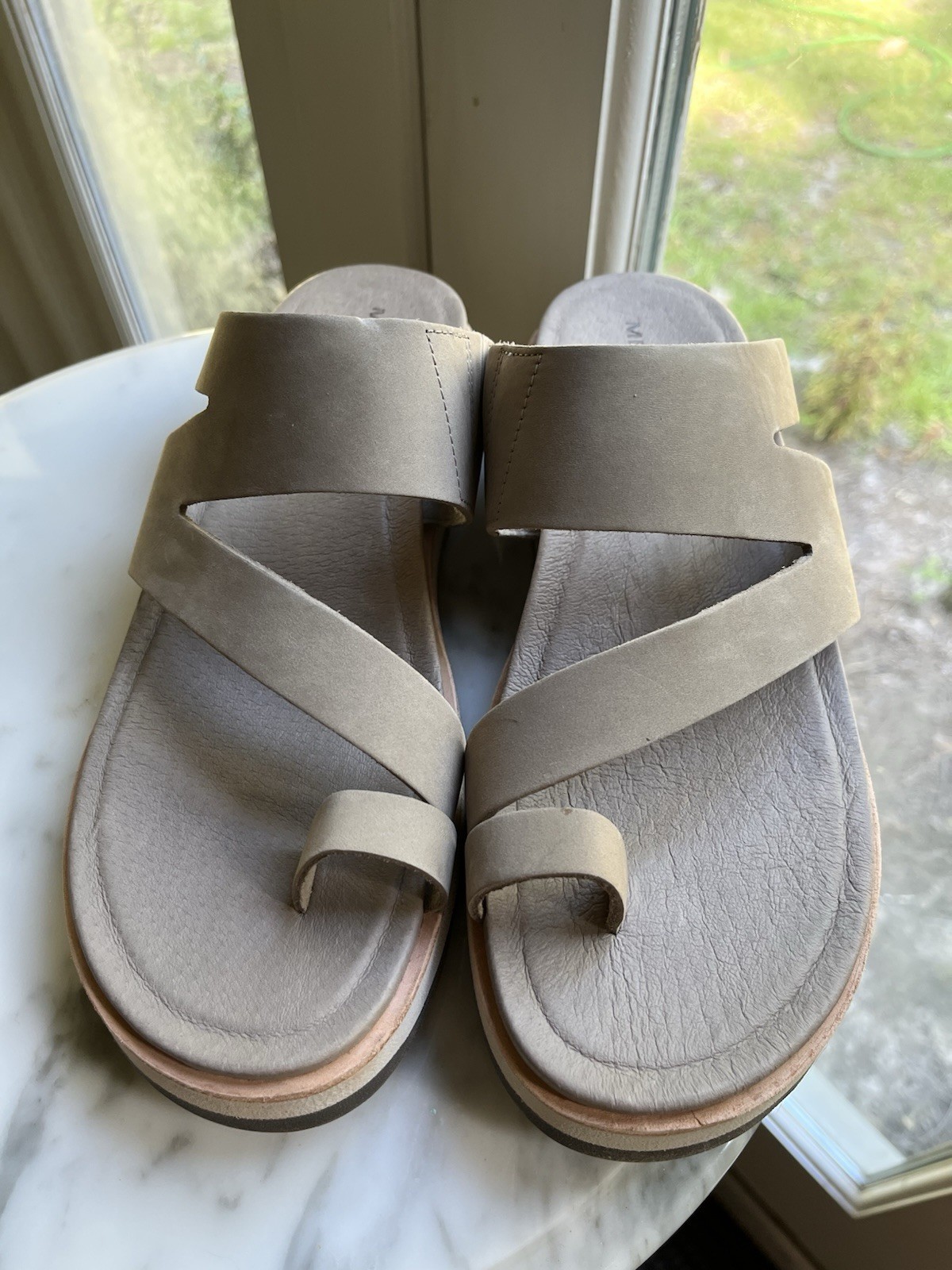 NUOVO sandalo Merrell Juno Wrap donna cinturino morbida pelle nabuk taglia 9