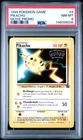 1999 POKEMON GAME MOVIE MOVIE PROMO #4 PIKACHU PSA 8