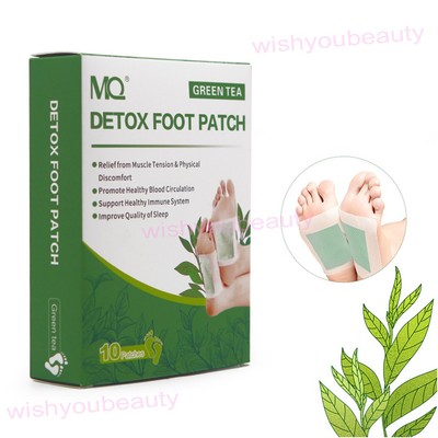 10PACK Detox Foot Patches Foot Pads Body Toxins Feet Slimming Cleansing Herbal