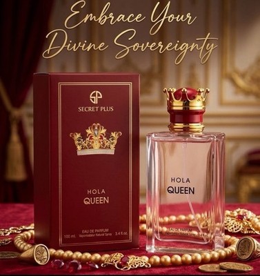 Secret Plus Hola Queen Eau de Parfum Spray, Regular Size 3.4 fl oz