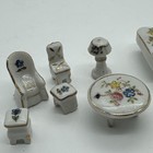 Group of Miniature Porcelain Doll House Pieces Occupied Japan 11 Pieces — photo 10