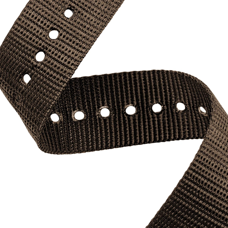 Correa de reloj Marathon 16 mm nailon verde salvia DEFSTAN OTAN acabado mate parkerizado Foto 4 de 4