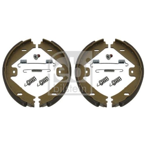 Jeu de mâchoires de frein de stationnement Febi Bilstein 39715 - Frein à main 180mm