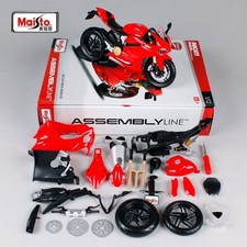 Maisto Assembly Line Ducati Monster 1200 Diecast Vehicle, 1:12, Red
