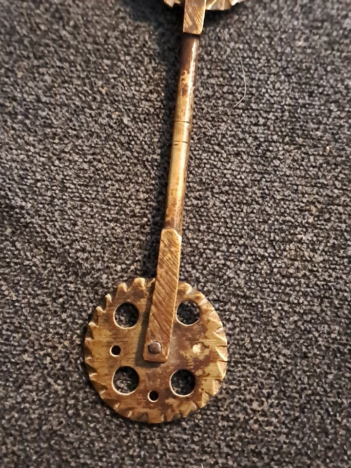 Ancienne Roue De Pâtisserie Objet De Métier Cuisine 19ème Art Populaire - Photo 2/4