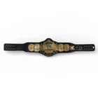 RIC FLAIR AUTOGRAPHED CUSTOM EAGLE BLACK & GOLD BELT JSA  SILVER 16X WOOOOO