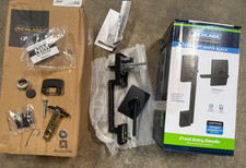 Schlage Century Entry Door Handleset with Latitude Door Handle - Matte Black