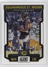 2023 Score Equanimeous St Brown #105 0w8