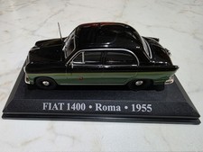 Modellino Taxi Fiat 1400 -Roma 1955 - 1:43 (Specchietto Destro Rotto)